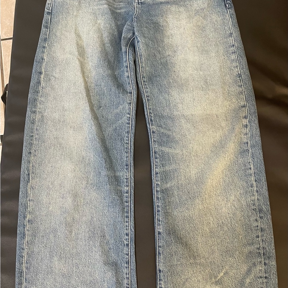 PAIGE Blue Relaxed Fit Jeans with Vintage Appeal